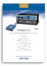Fireface UCX Catalog