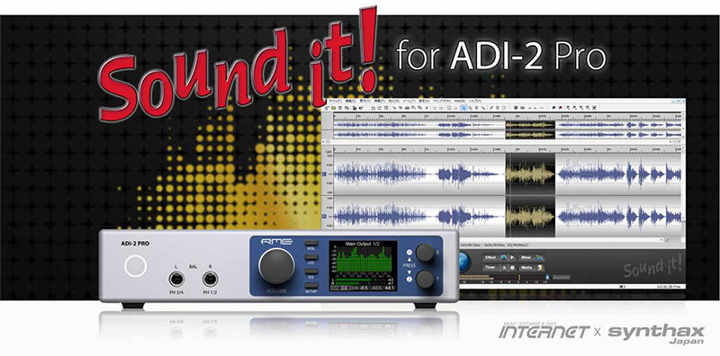 Sound it! for ADI-2 Pro