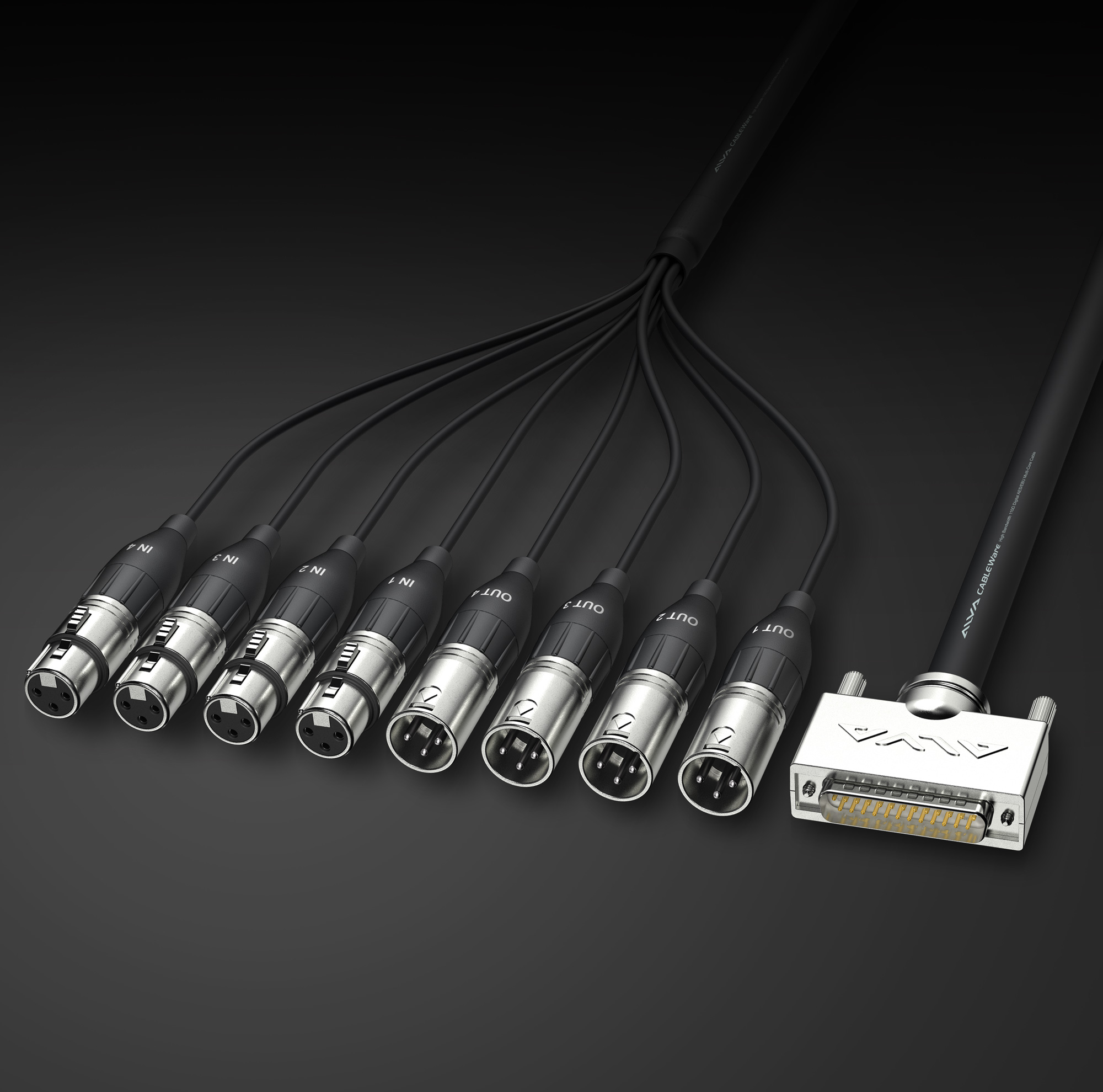 ALVA Digital AES/EBU-Cables D-Sub Pro Series - Synthax Japan Inc