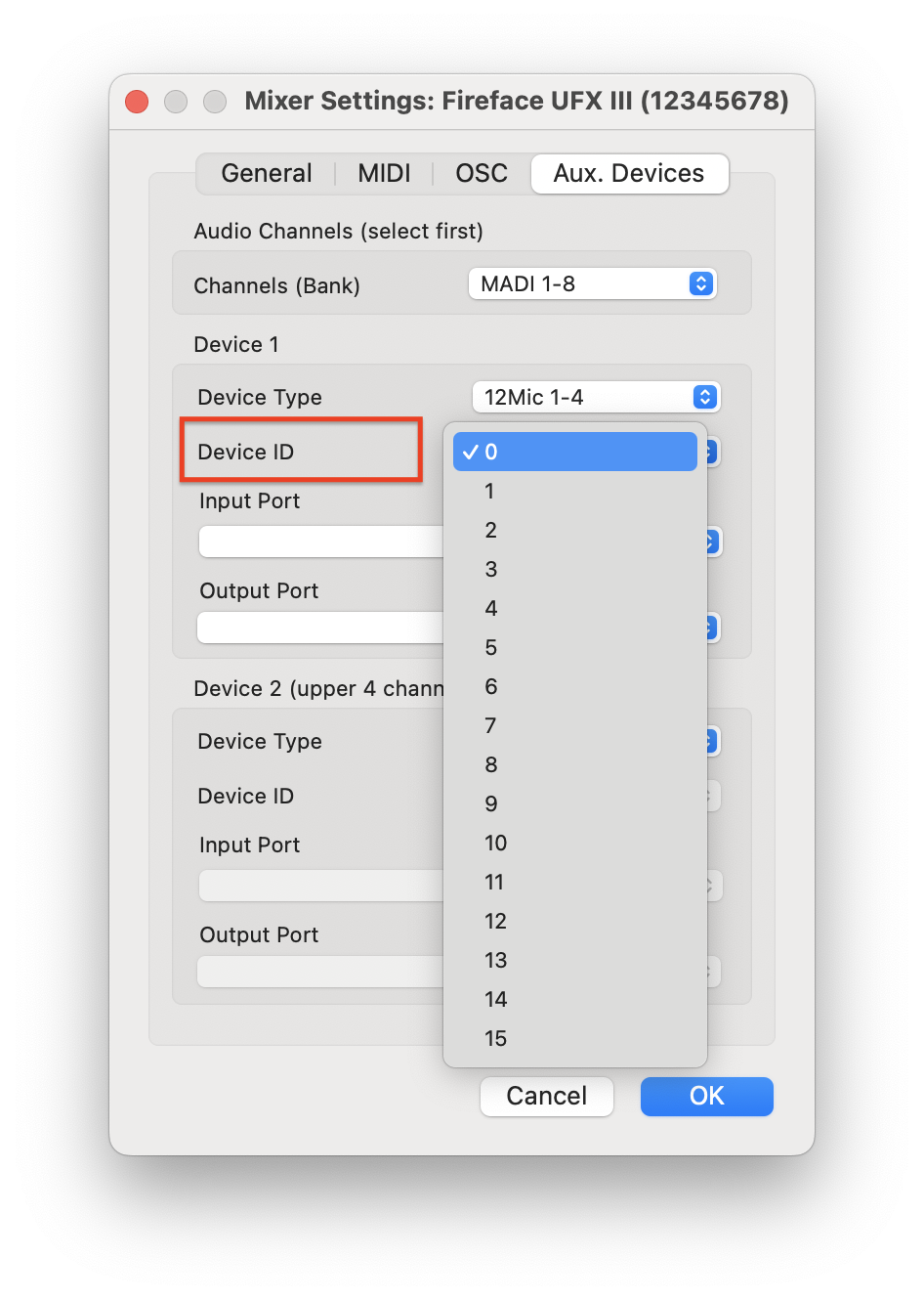 Aux. Devices