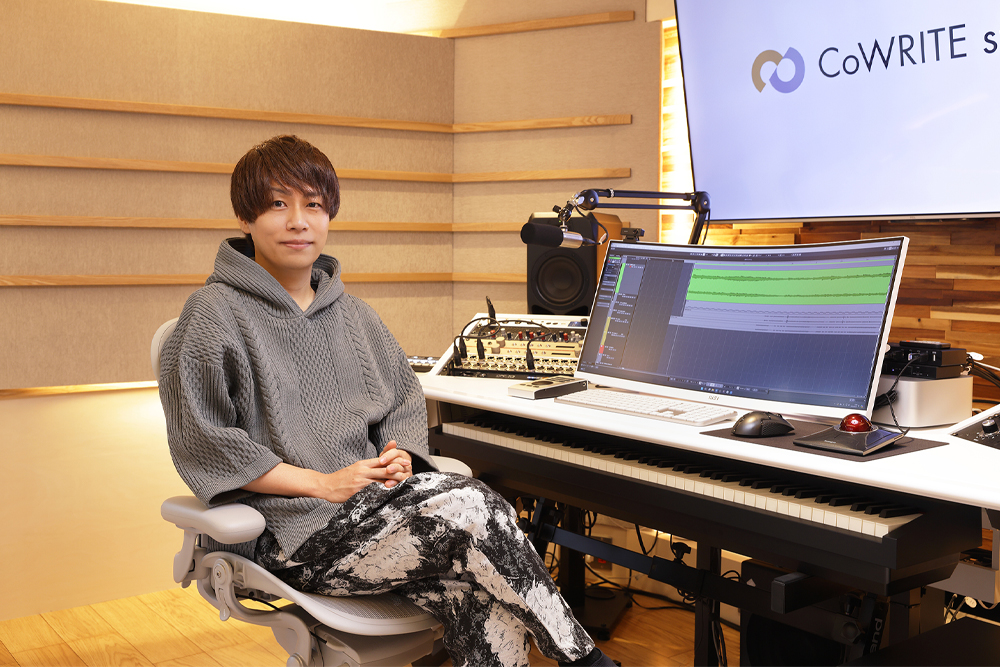 杉山勝彦氏 レコーディング・スタジオ「CoWRITE studio」