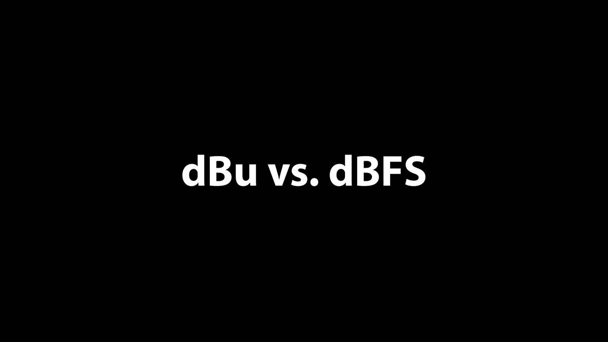 dBuとdBFS