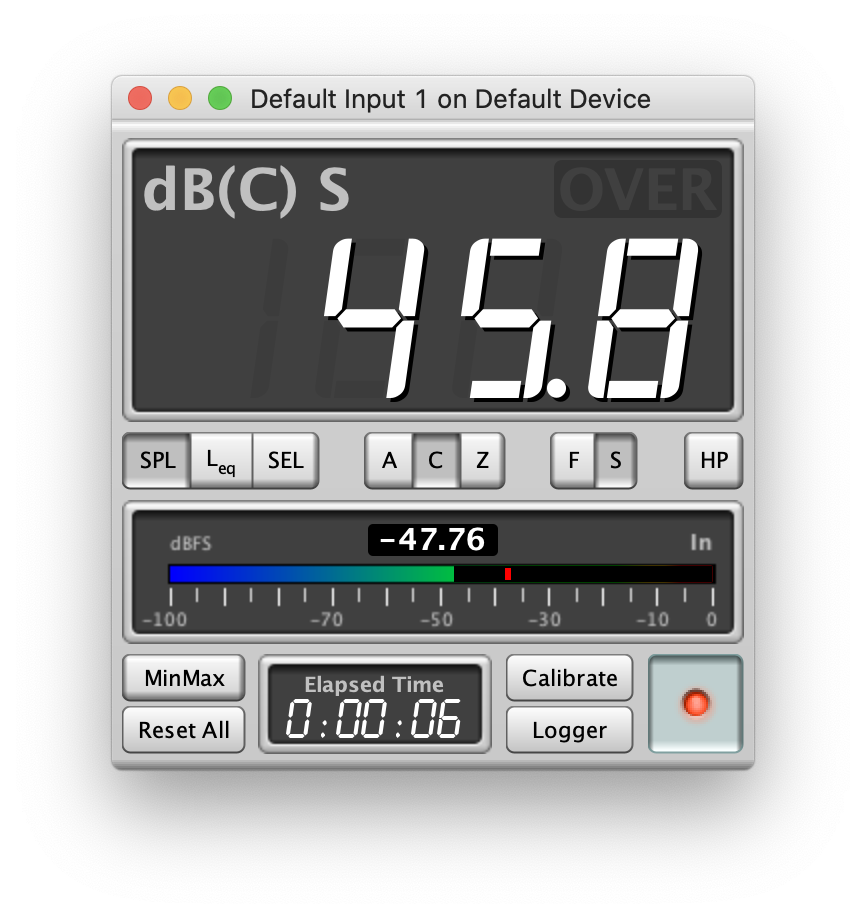 REW SPL Meter